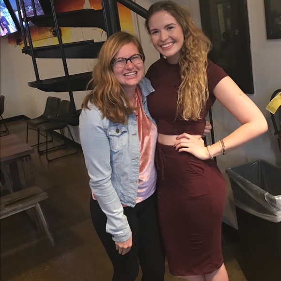 Fashion Nova distressed skirt and top set - Picture 4 of 4